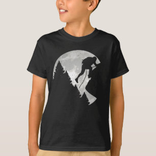 Camiseta Escalada en roca de luna vintage