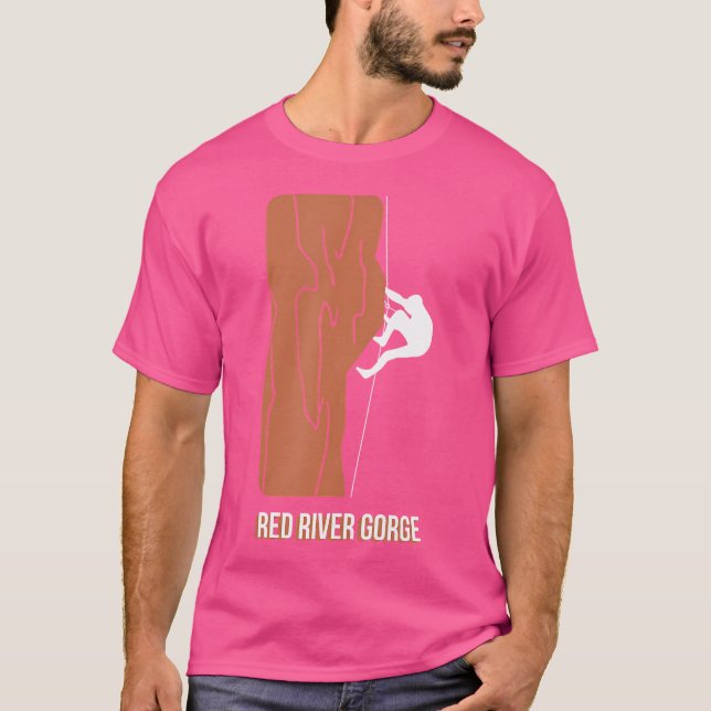 Camiseta Escalada en roca de Red River Gorge (Anverso)