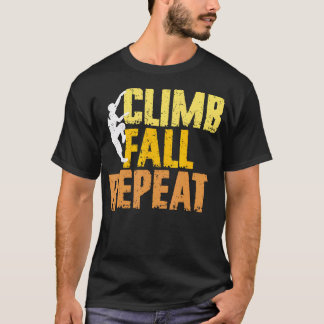 Camiseta Escalada en Roca Interior Caída en la Subida