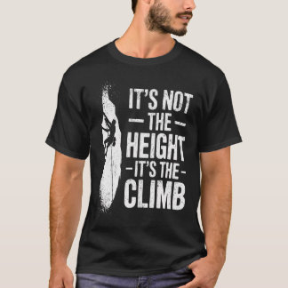 Camiseta Escalada en Roca No es la Altura es la