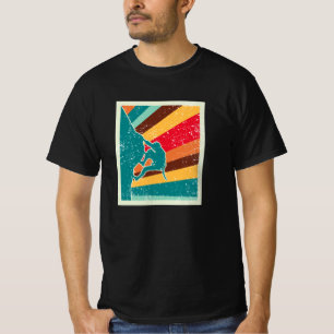 Camiseta Escalada en roca Retro Vintage
