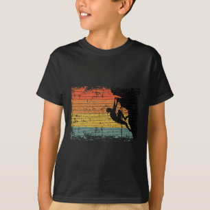 Camiseta Escalada en roca vintage Bouldering