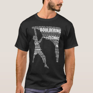 Camiseta Escalada Montañismo Escalador Bouldering 2