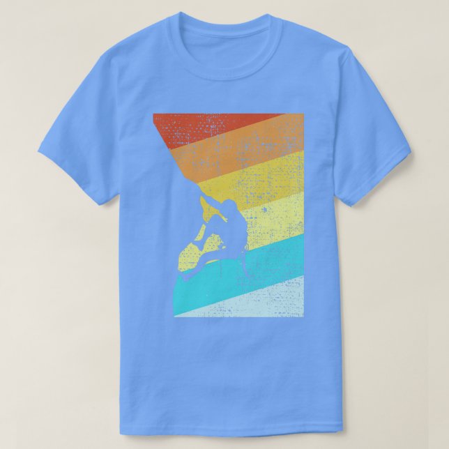 Camiseta Escalada rocosa 1 (Diseño del anverso)