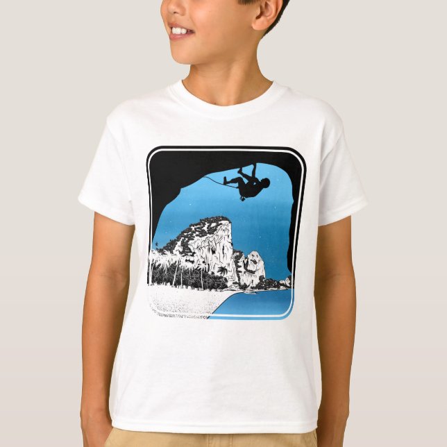 Camiseta Escalada rocosa de Tonasi Railei Beach (Anverso)