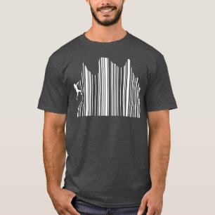 Camiseta Escalado de códigos de barras Supermercado Escalad