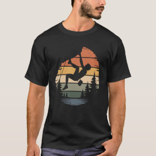 Camiseta Escalador Antiguo Montaña Alpinismo al Aire Libre