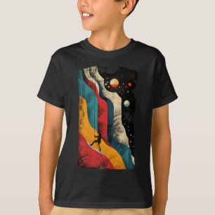 Camiseta Escalador Artístico de Roca Hombres y Mujeres Esca