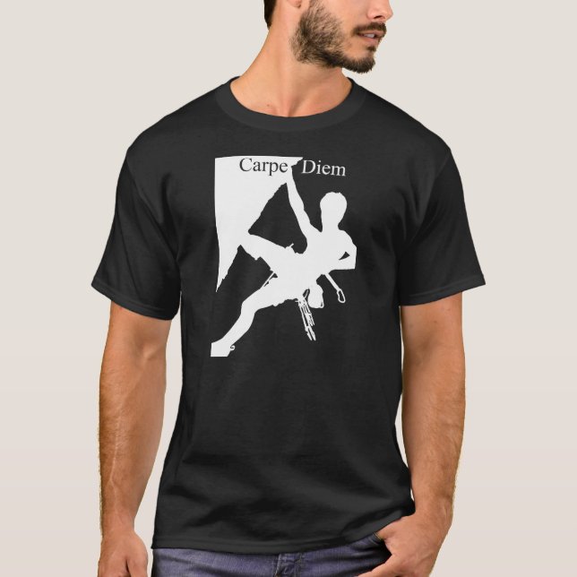 Camiseta Escalador de Carpe Diem (Anverso)