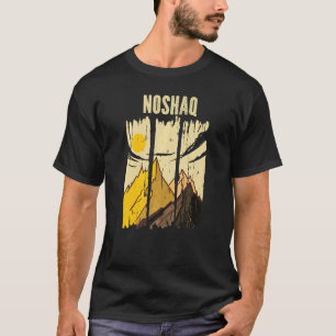 Camiseta Escalador de la cumbre pico de montaña Noshaq