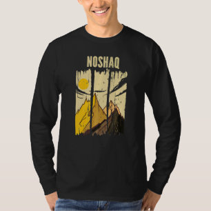 Camiseta Escalador de la cumbre pico de montaña Noshaq