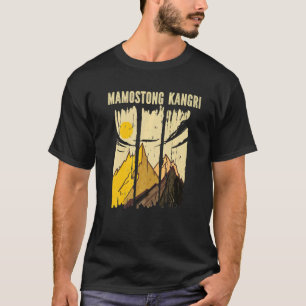 Camiseta Escalador de la cumbre pico Mamostong Kangri Mount