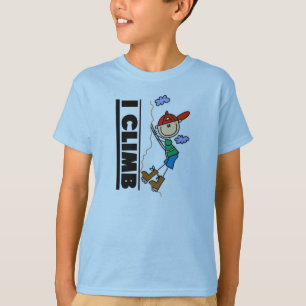 Camiseta Escalador de montaña que subo
