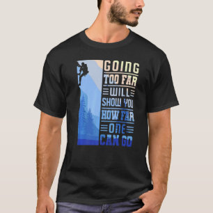 Camiseta Escalador de rocas Montañista Bouldering yendo dem