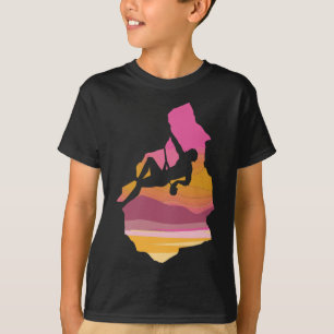Camiseta Escalador de rocas vintage - Escalada en roca