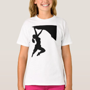 Camiseta Escalador de rock femenino