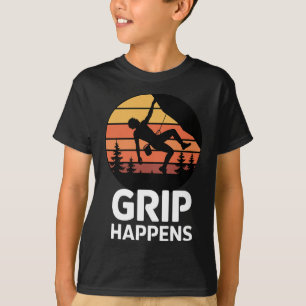 Camiseta Escalador divertido retro 