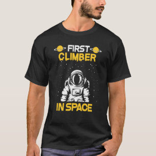 Camiseta Escalador en el espacio