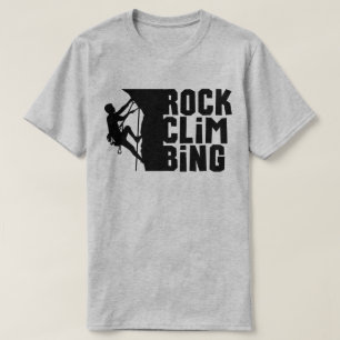 Camiseta Escalador en roca