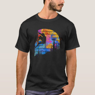 Camiseta Escalador gráfico de rock