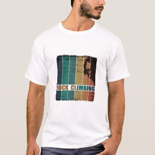 Camiseta Escalador vintage de roca