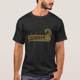 Camiseta Escalador vintage de roca