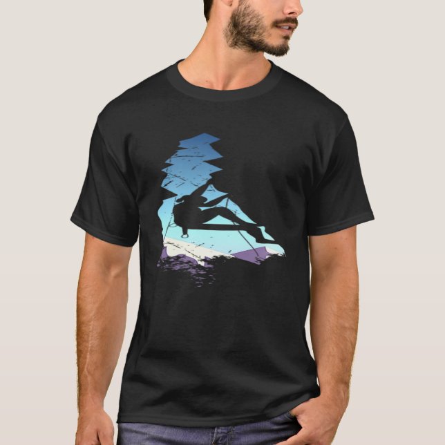 Camiseta Escaladora femenina de Rock Wall (Anverso)
