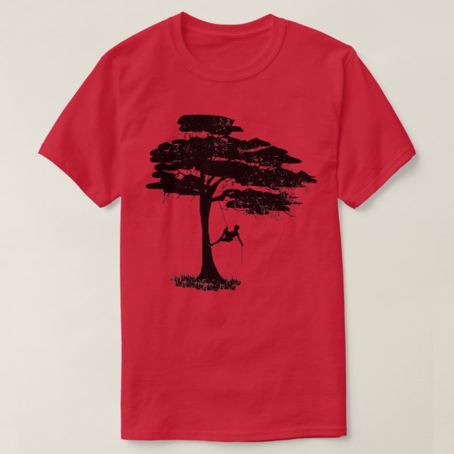 Camiseta Escaladores de árboles árabes (Diseño del anverso)