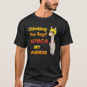 Camiseta ¿Escalando dices? Alpaka mi mazo
