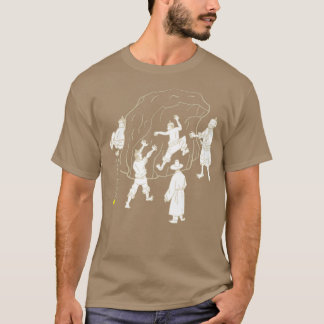 Camiseta escalando el estilo coreano