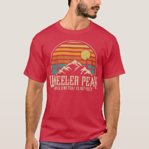 Camiseta Escalando Nuevo México Hiking Mountain Wheeler Pea