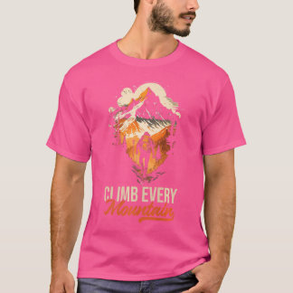 Camiseta Escalar cada una de las aventuras naturales de mon