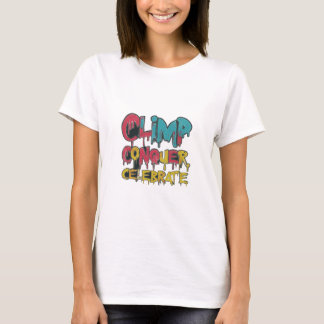 Camiseta Escalar, conquistar, celebrar a las mujeres