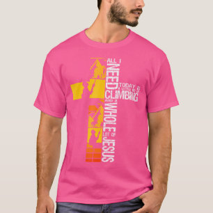 Camiseta Escalar Jesús es mi Rock Cristiano Escalador B