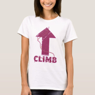 Camiseta Escalar la cuerda de escalada