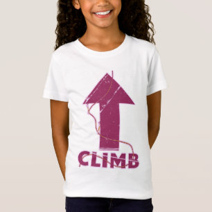 Camiseta Escalar la cuerda de escalada