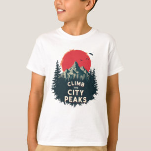 Camiseta Escalar Los Picos De La Ciudad - Awai Aventura Mon