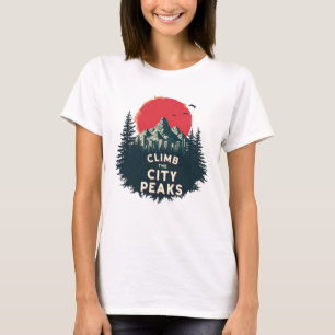 Camiseta Escalar Los Picos De La Ciudad - Awai Aventura Mon
