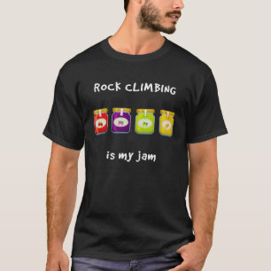 Camiseta Escalar rock es mi frasco favorito de hobby argot