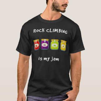 Camiseta Escalar rock es mi frasco favorito de hobby argot
