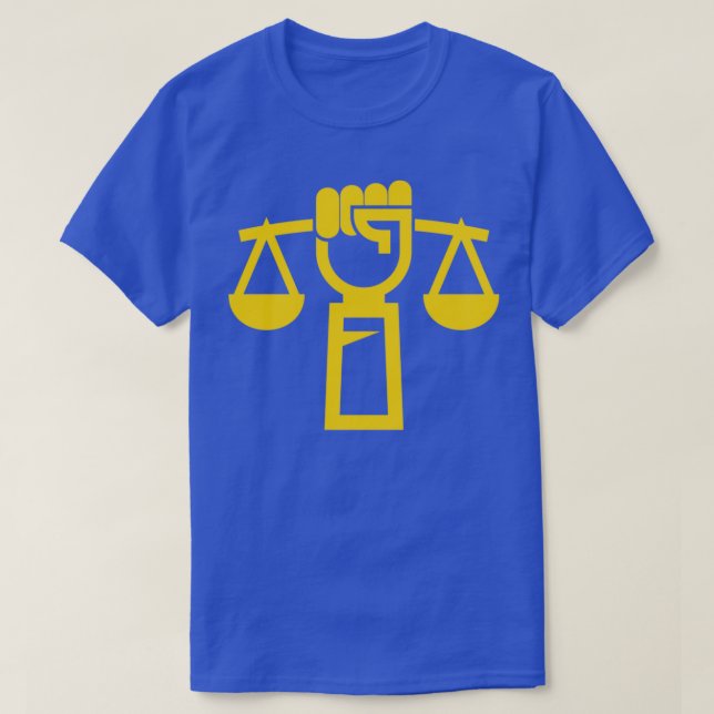 Camiseta Escalas De Justicia 1 (Diseño del anverso)