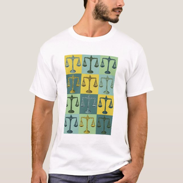 Camiseta Escalas de justicia Tee (Anverso)