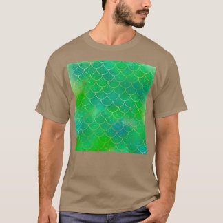 Camiseta Escalas de sirenas verdes 1