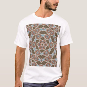 Camiseta Escalas simétricas: patrón de tejido circular.
