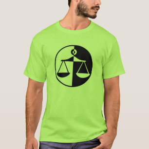 Camiseta Escalas verdes de la justicia