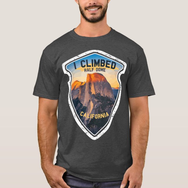 Camiseta Escalé a mitad de la casa de los excursionistas de (Anverso)