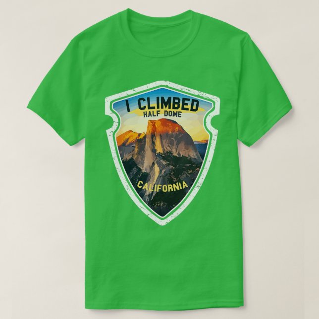 Camiseta Escalé a mitad de la cúpula de los excursionistas  (Diseño del anverso)