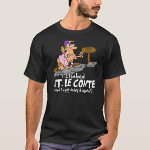 Camiseta Escalé el monte LeConte y no lo haré otra vez.