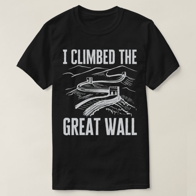 Camiseta Escalé La Gran Muralla (Diseño del anverso)