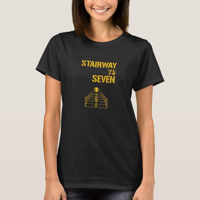 Camiseta Escalera a Siete Pittsburgh (Anverso)